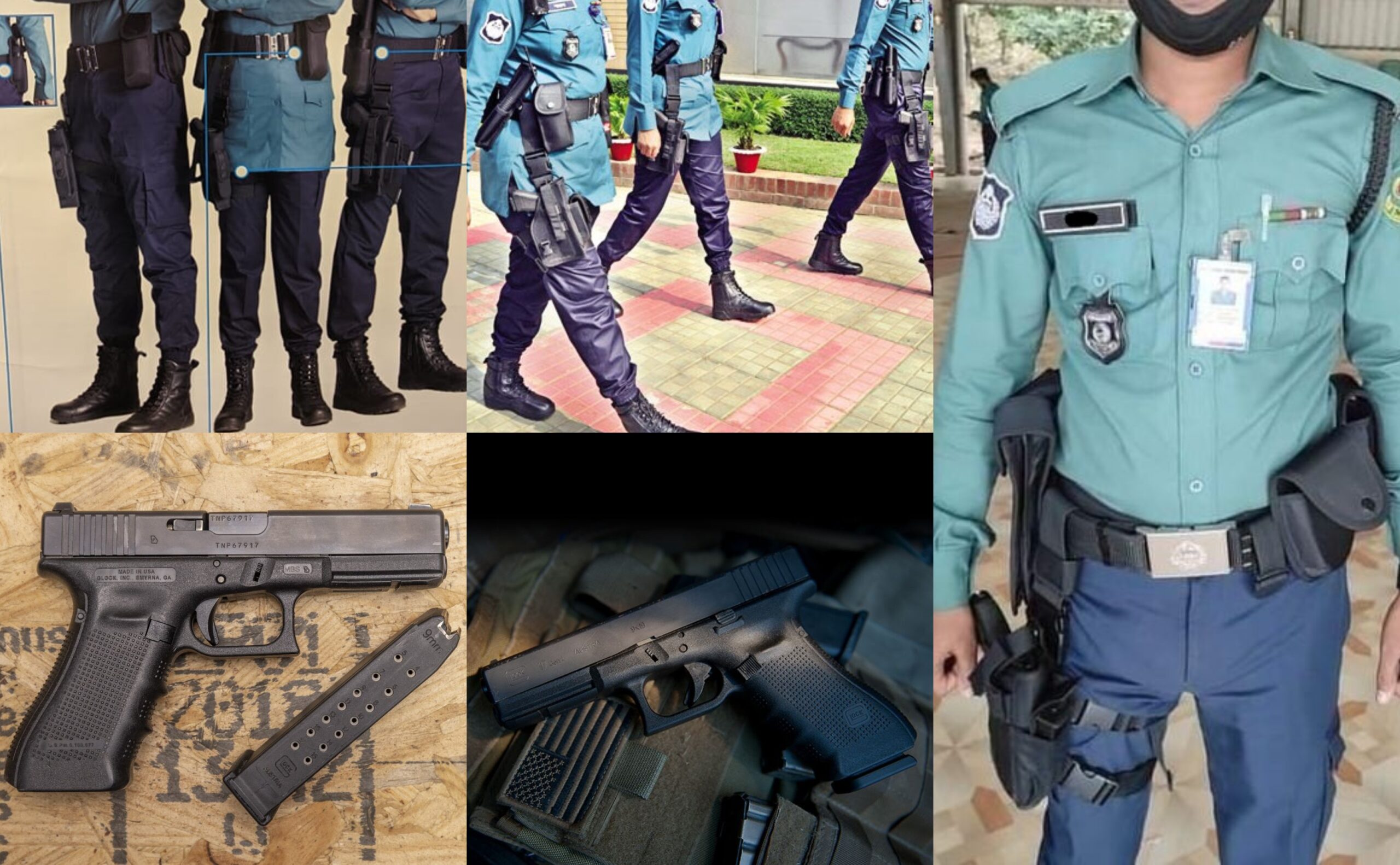 Bangladesh Police Emerges as Major Client of Glock 17 Gen 4 Sidearms