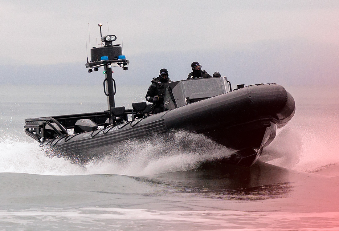 Zodiac Hurricane Rigid-Hulled Inflatable Boat