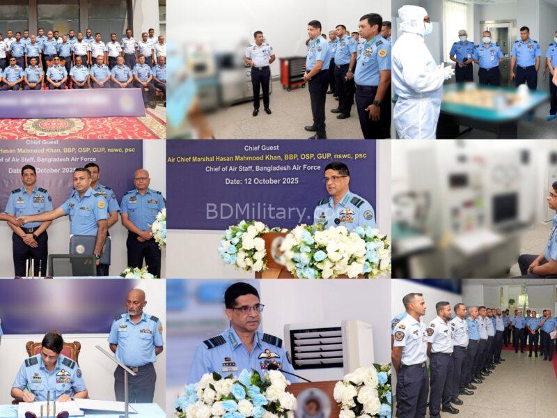 Bangladesh Air Force Attains Capability to Overhaul Aerial Munitions