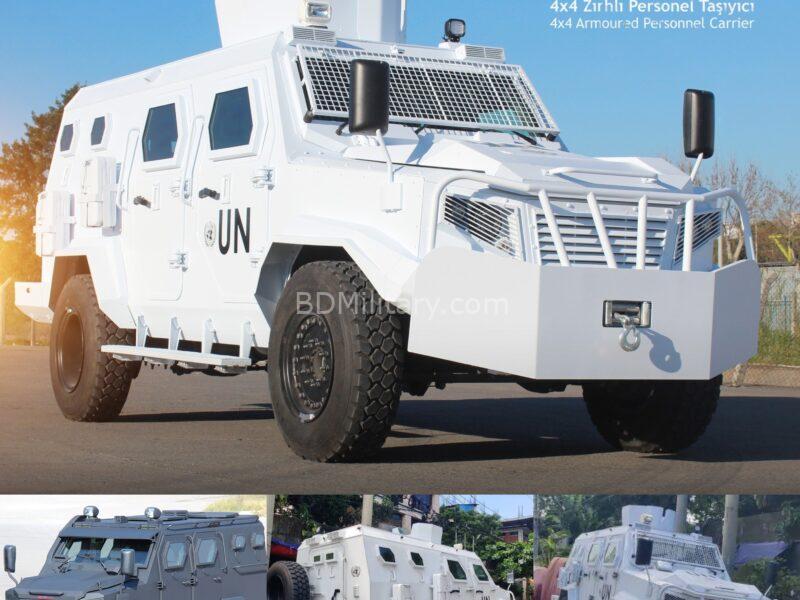 Bangladesh Police Induct Turkish Khan 4×4 Armoured Personnel Carriers