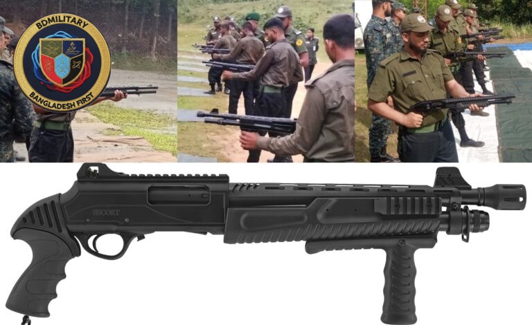 Bangladesh Security Forces Induct Turkish Shotguns