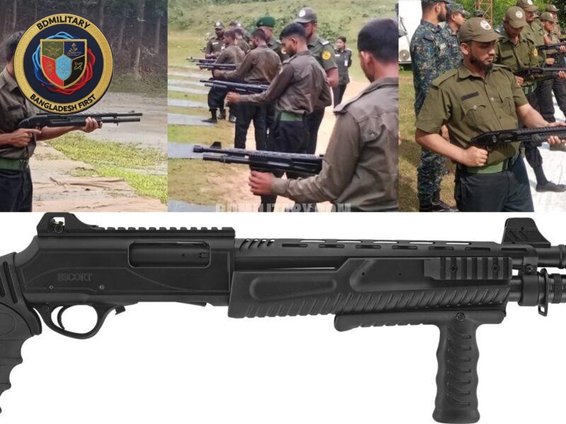 Bangladesh Security Forces Induct Turkish Shotguns