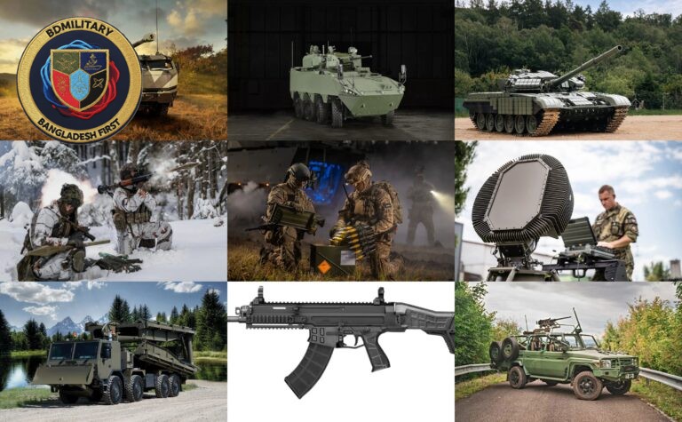 Czech Republic Offers Entire Gamut of Military Hardware & Defence Industrial Cooperation to Bangladesh Armed Forces