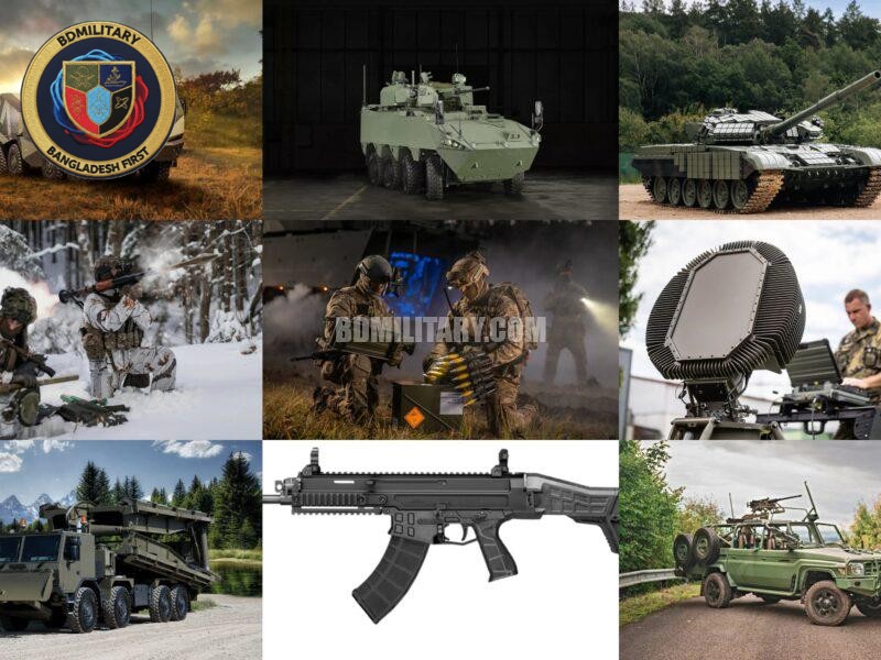 Czech Republic Offers Entire Gamut of Military Hardware & Defence Industrial Cooperation to Bangladesh Armed Forces