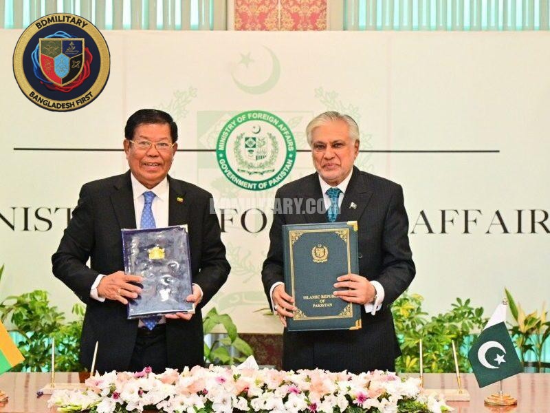 Myanmar Junta Courts Pakistan Amid Civil War, Diplomatic Isolation and Genocide Allegations