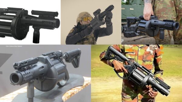 Repkon Rds40 RDS40-MGL Semi-Automatic Grenade Launcher - Bangladesh Military Forces