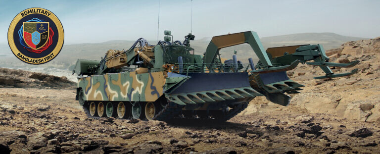 Bangladesh Army Evaluates Advanced Armoured Engineering Vehicles and Remote Mine-Laying Systems