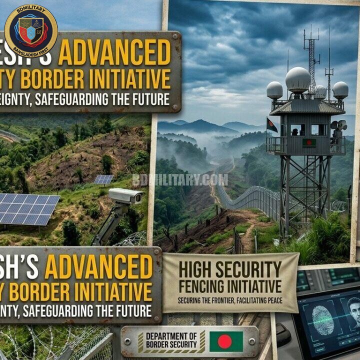 Bangladesh Moves to Strengthen Border Security with Myanmar Fence Initiative