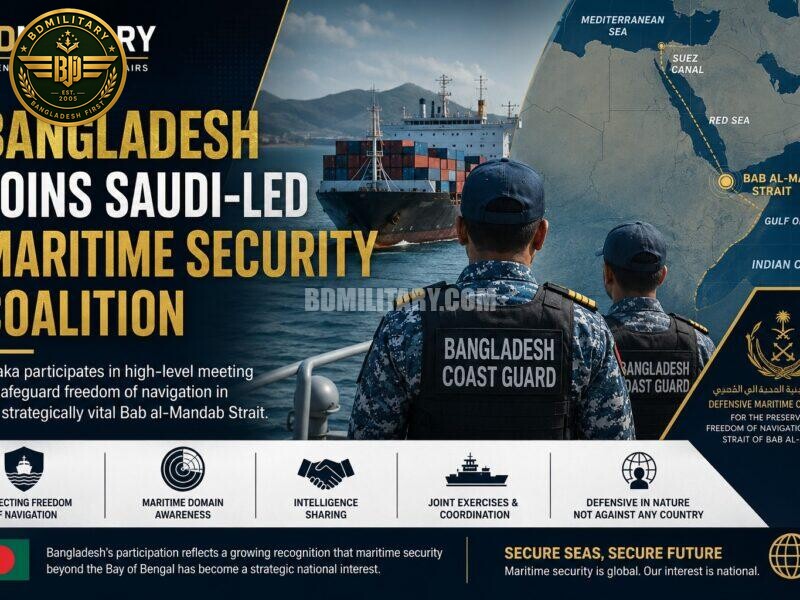 Bangladesh Deepens Maritime Security Engagement Through Saudi-Led Red Sea Coalition
