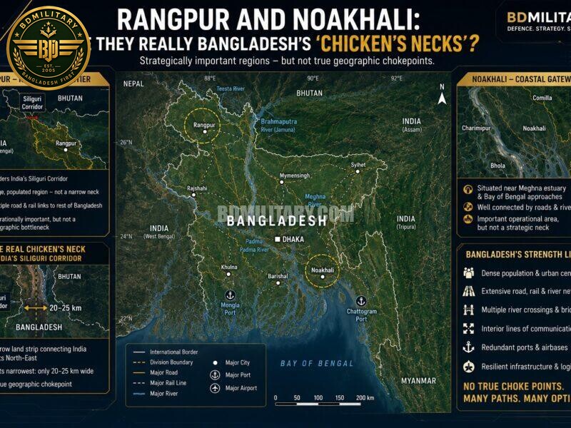 Rangpur and Noakhali: Are They Really Bangladesh’s “Chicken’s Necks”?