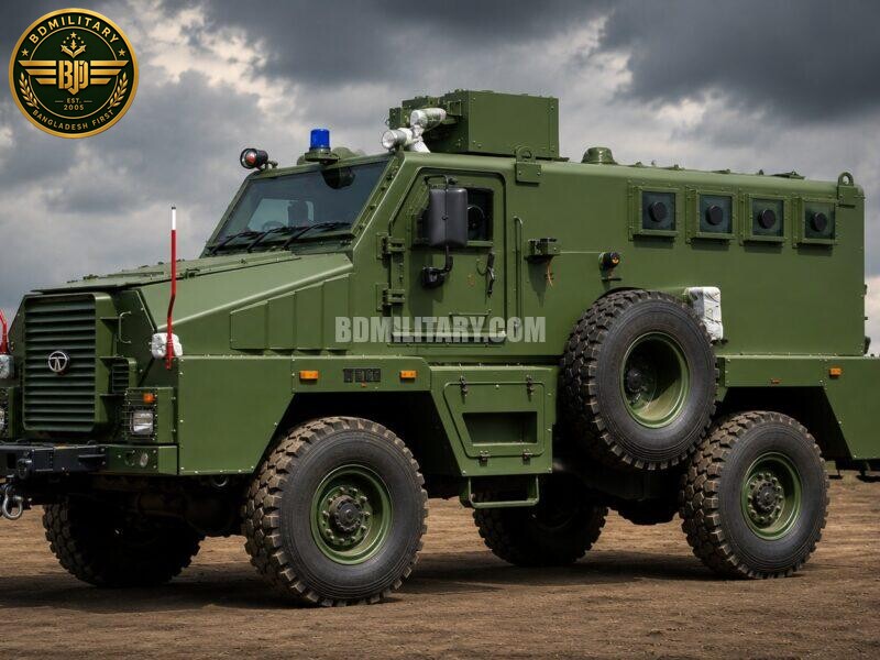 TATA Mine Protected Vehicle Mine-Resistant Ambush Protected Vehicle