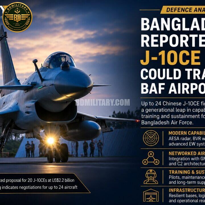 Bangladesh’s Reported J-10CE Acquisition Could Transform the Country’s Combat-Aircraft Capability