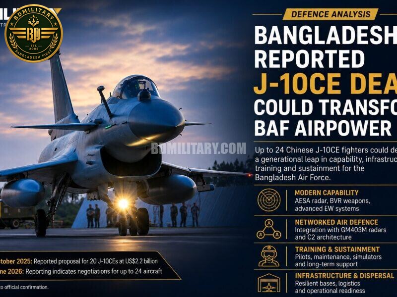 Bangladesh’s Reported J-10CE Acquisition Could Transform the Country’s Combat-Aircraft Capability