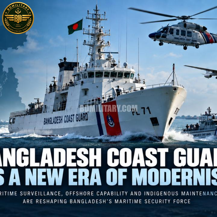 Bangladesh Coast Guard Enters A New Era Of Modernisation