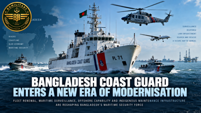Bangladesh Coast Guard Enters A New Era Of Modernisation