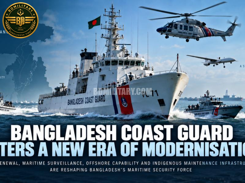 Bangladesh Coast Guard Enters A New Era Of Modernisation