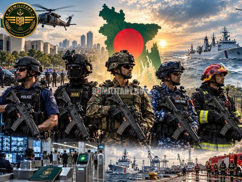 Bangladesh Launches 25-Project Security Modernisation Drive in FY2026–27